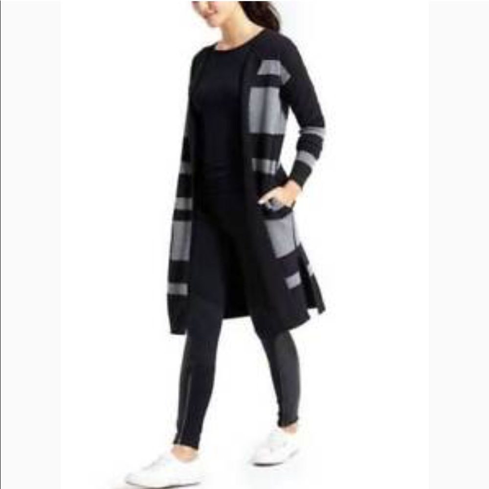 Athleta Reversible Explore Sweater Jacket Coat - image 1